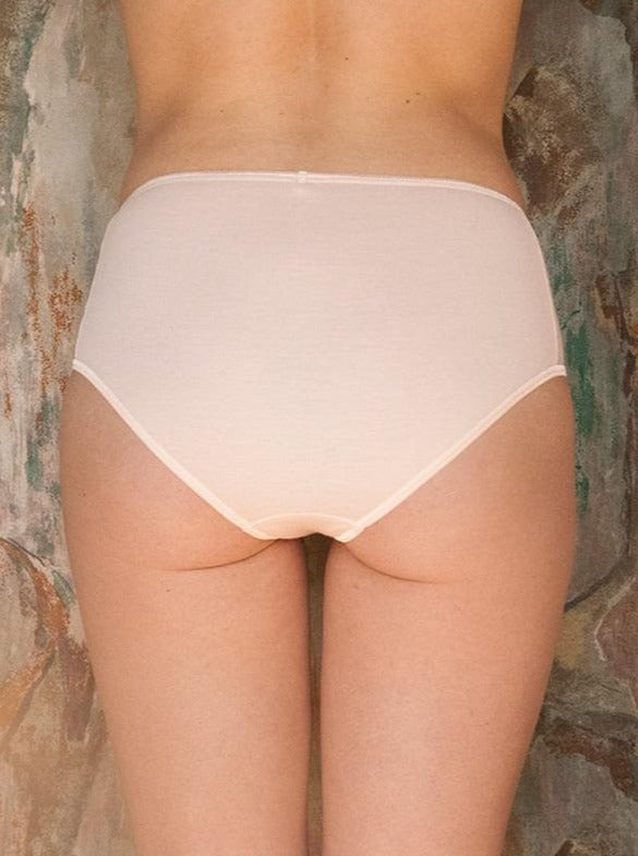 Olly SAS intimates Shorty Pink in Organic Cotton sustainable fashion ethical fashion