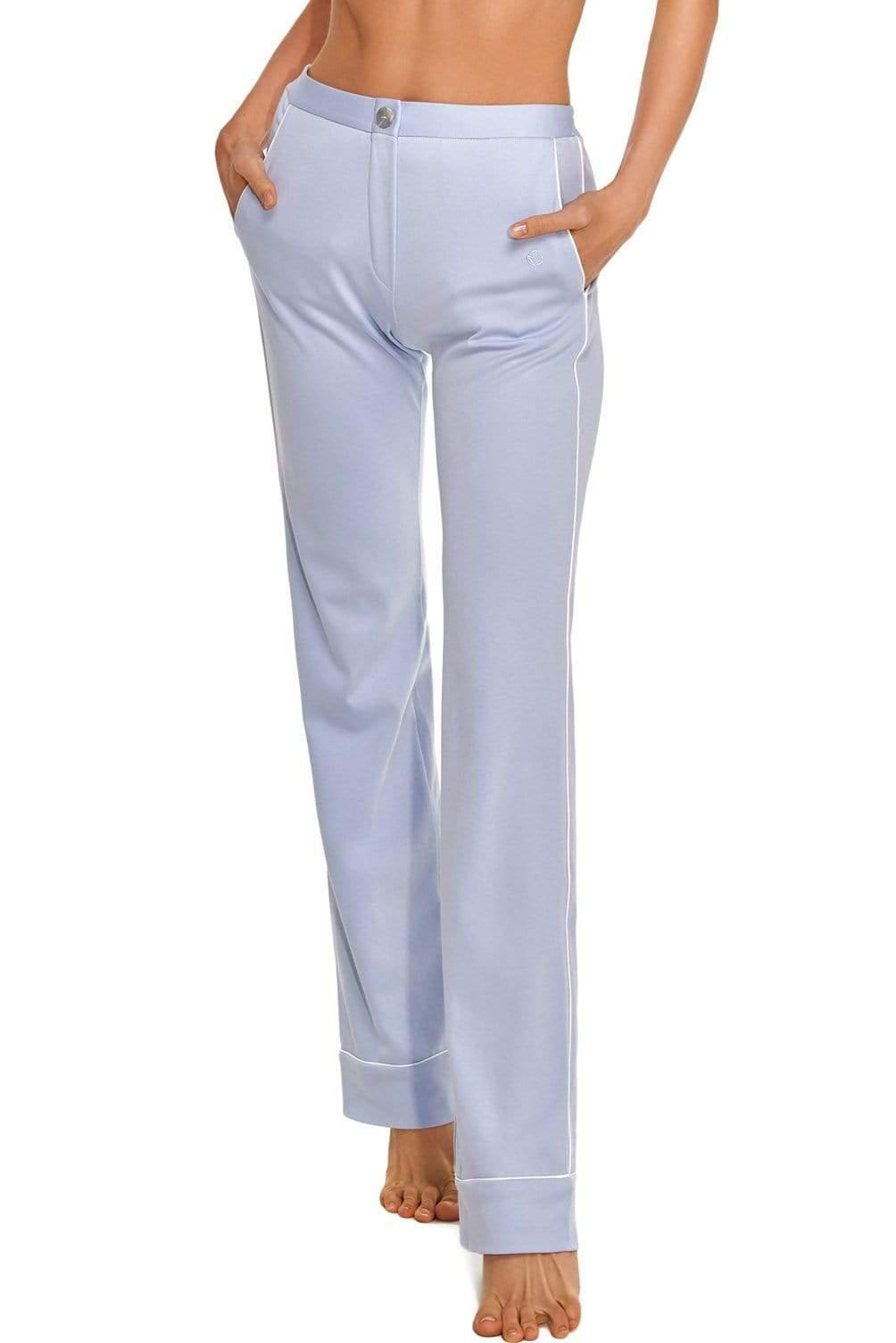 Buy Elley | Women Cotton Trousers | Black & White Trousers XL-34 | Cotton  Solid Regular Fit Pants | Women Formal/Casual Wear Trousers (Pack of 2) at  Amazon.in