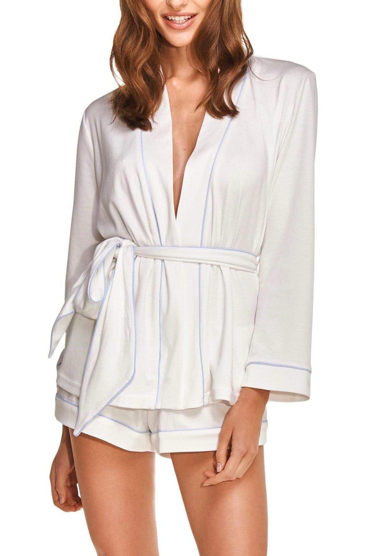 Pijama de 2 piezas para mujer en lujoso algodón orgánico.