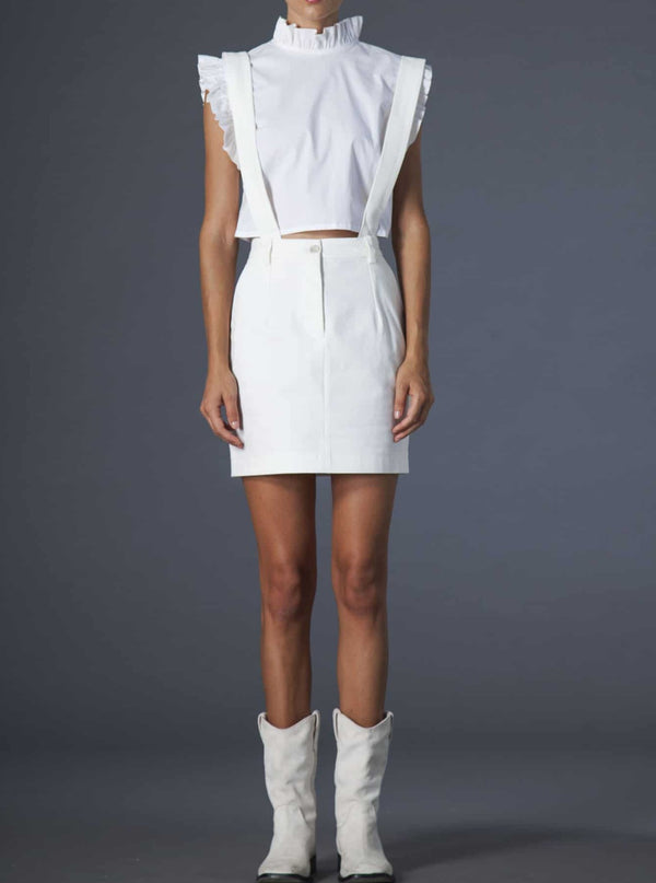 Souldaze Collection από Domitilla Mattei φούστες Mia Skirt in Surplus Cotton βιώσιμη μόδα ηθική μόδα