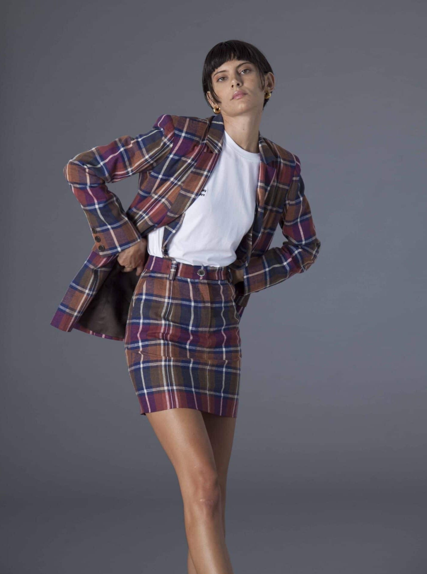 Souldaze Collection af Domitilla Mattei nederdele Mia nederdel i Surplus Cotton bæredygtig modeetisk mode