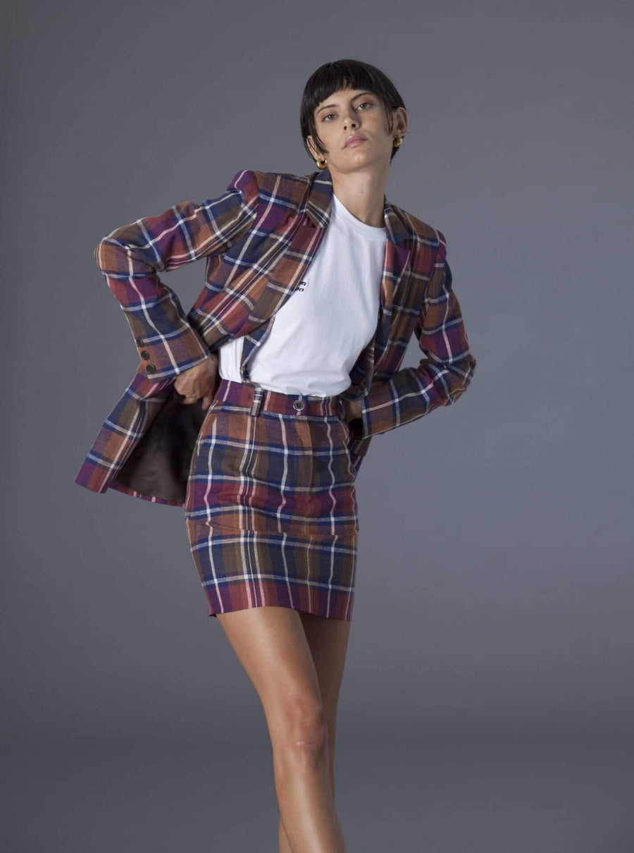 Souldaze Collection av Domitilla Mattei skjørt Mia Skirt i Surplus Cotton bærekraftig motetisk etisk mote