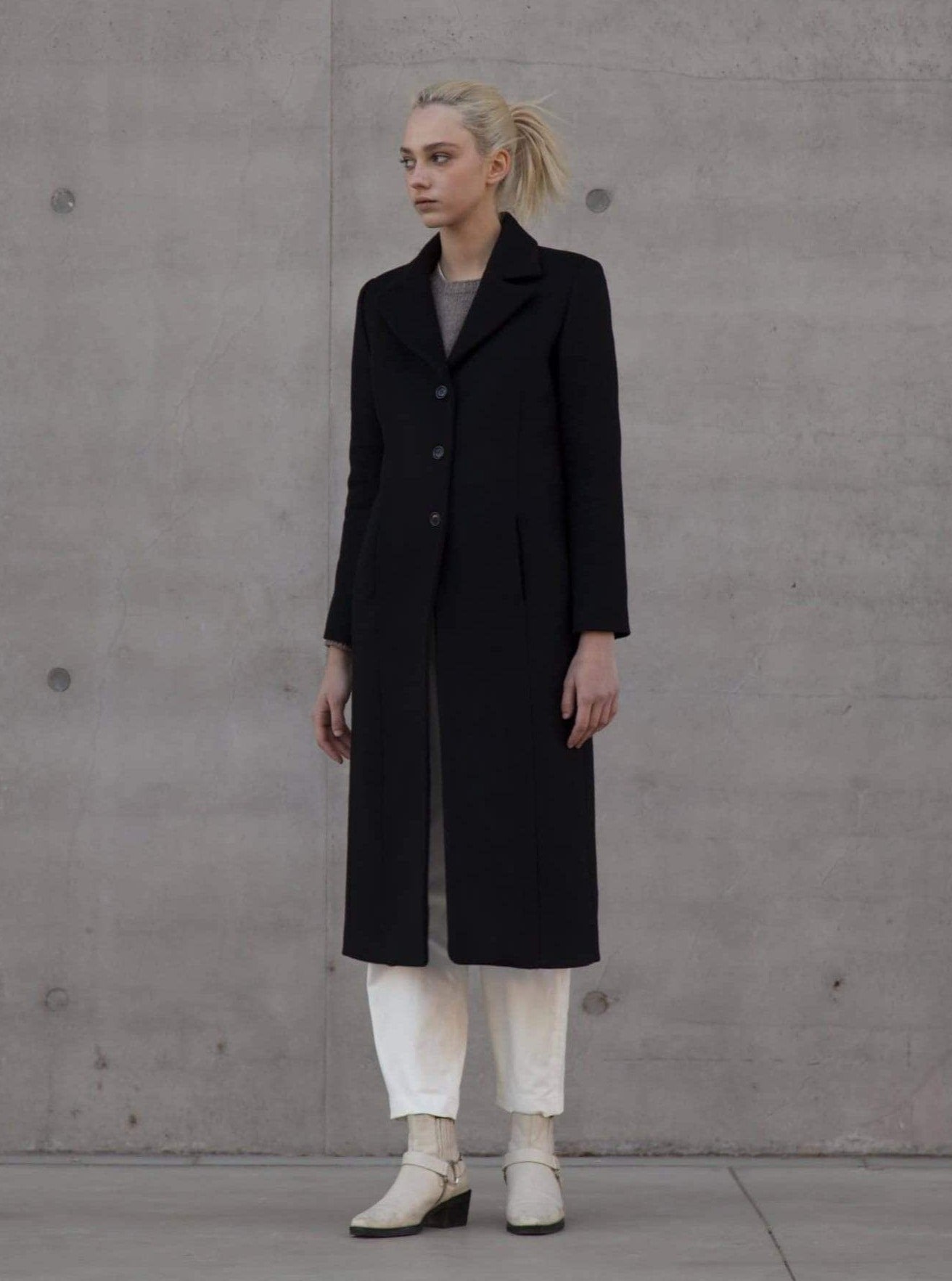 Souldaze Collection jakker & outwear Greta Lang frakke sort bæredygtig mode etisk mode