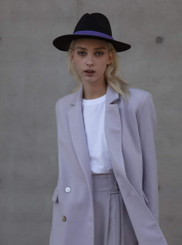 Souldaze Collection Jacken & Outwear Margot Jacket Liliac nachhaltige Mode ethische Mode
