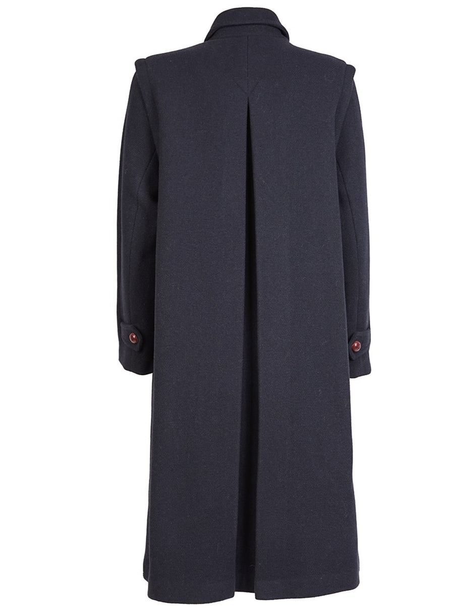 Souldaze Collection jakker & outwear Petra Loden Coat Blue bæredygtig mode etisk mode