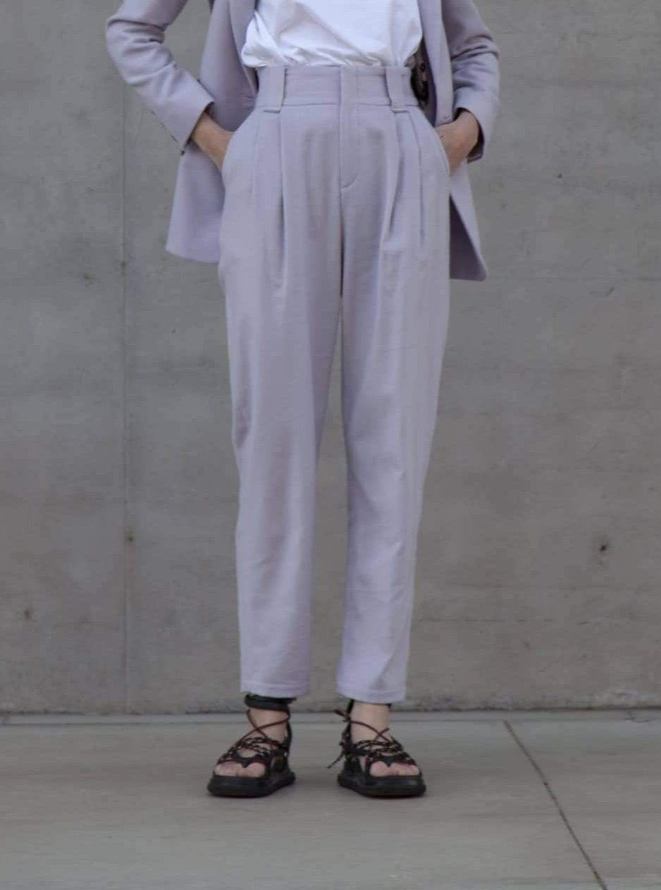 Souldaze Collection Hosen und Shorts Gilda Hosen Liliac nachhaltige Mode ethische Mode