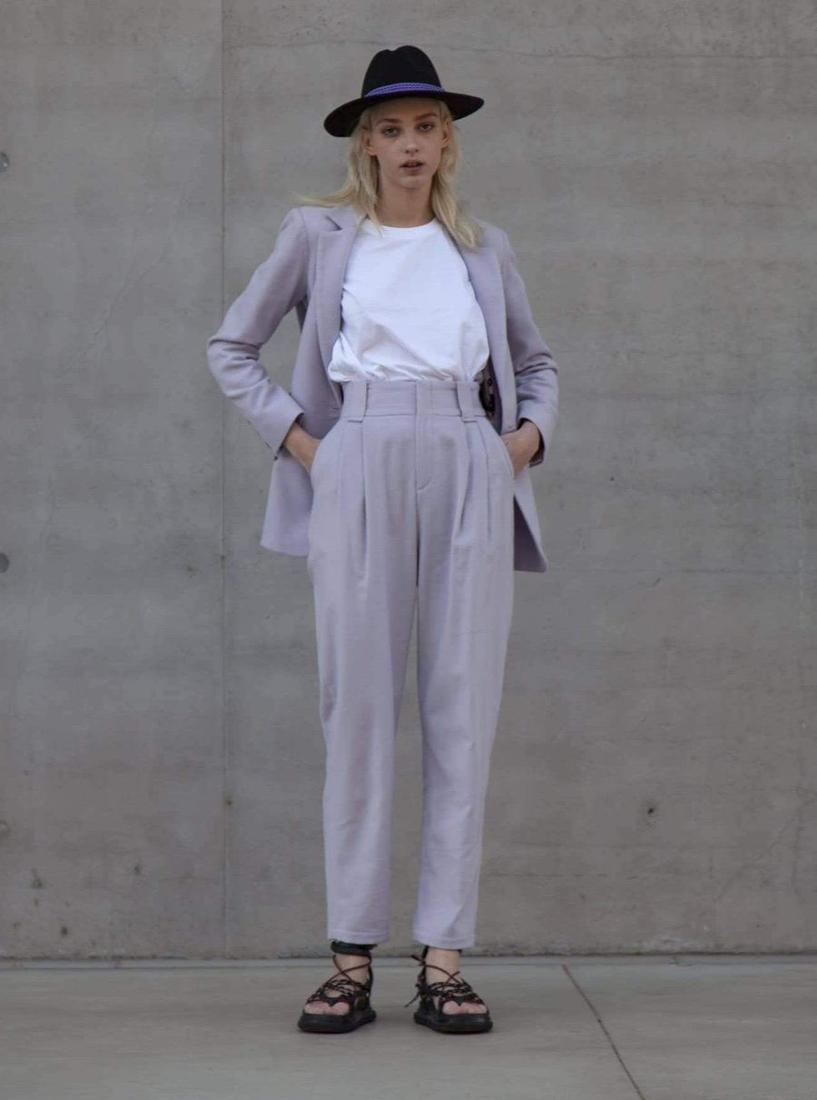 Souldaze Collection Hosen und Shorts Gilda Hosen Liliac nachhaltige Mode ethische Mode