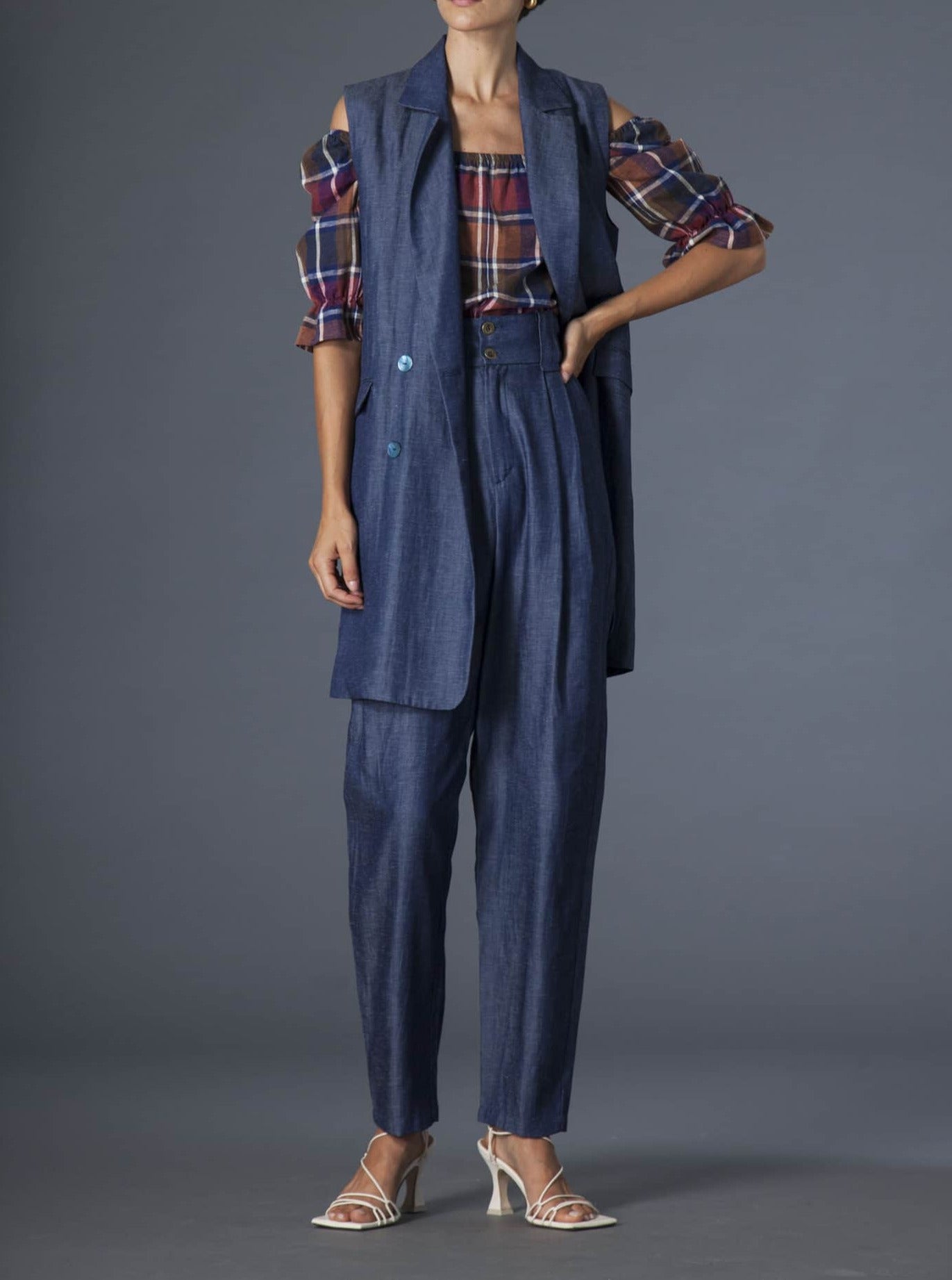 Souldaze Collection Bukser & shorts Gilda bukser tencel blander bæredygtig modeetisk mode