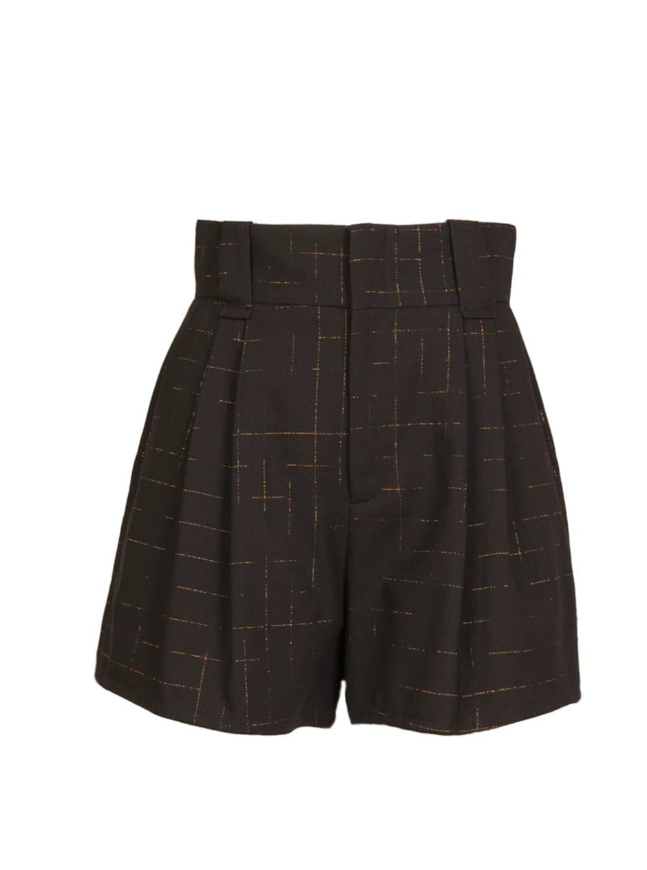 Souldaze Collection Pantalones y shorts Gilda shorts lurex moda sostenible moda ética