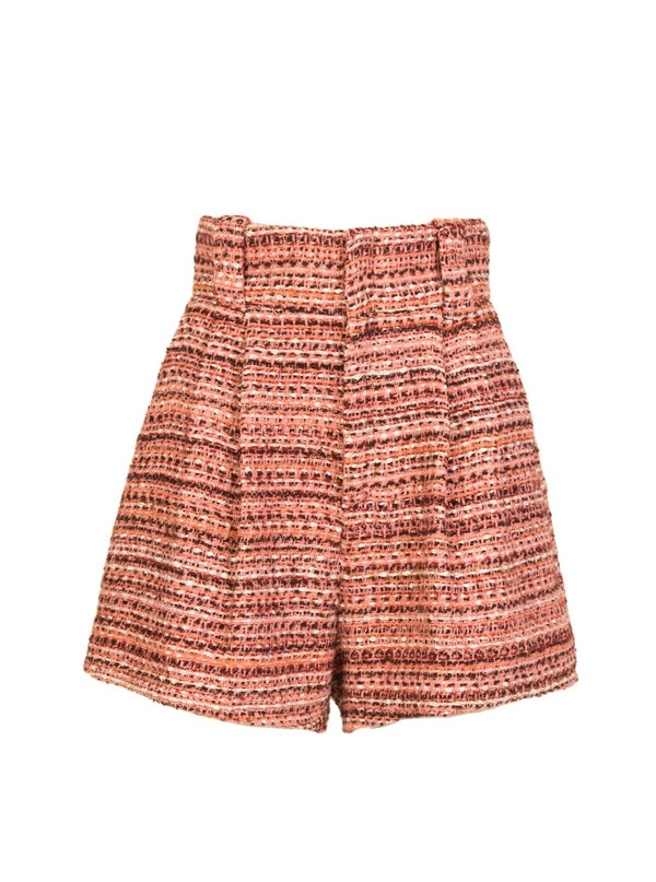 Souldaze Collection Bukser & shorts Gilda shorts melange rød/pink/lurex bæredygtig mode etisk mode